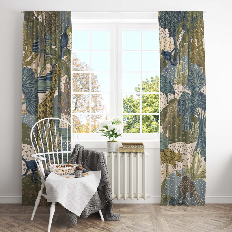 Room Darkening Curtain Pair