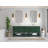 Huntwood 84" Double Bathroom Vanity Set-30680996