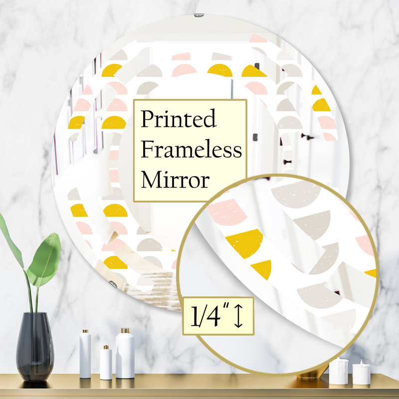 Miroir mural Space, H 31,5 po x l po