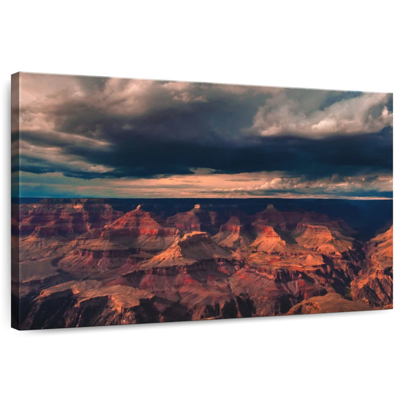 Alvord tempête sur le Grand Canyon, H 20 po x l 30 po