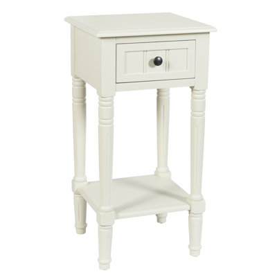 Elboa Collection Accent Table with One Drawer