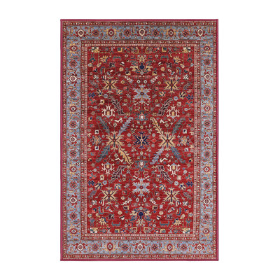 Tapis de style oriental rouge