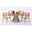 Table d'extérieur simple en bambou (Table seulement)