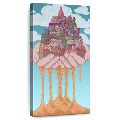 Vol de châteaux de sable