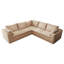 Upholstered 108.3 " Linen L-Shaped Sectional