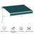 BESUNYST 63.6'' Fabric Cover Retractable Patio Awning-97881882-63927404