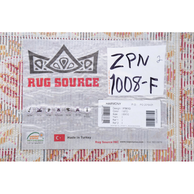 Tapis floral Kirsti, Tapis de couloir 3 pi x 12 pi