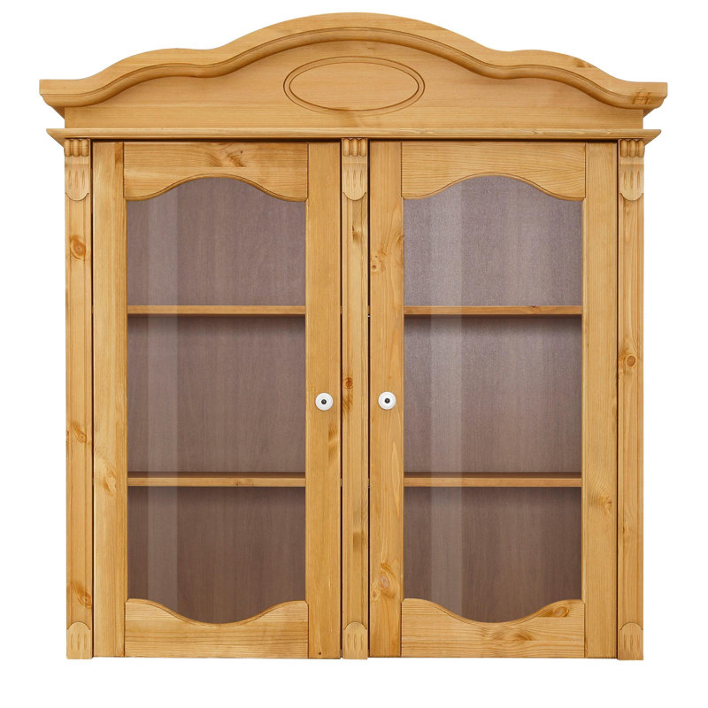 Norell Display Cabinet, Natural Brown