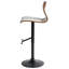Swivel Upholstered Adjustable Height Counter Stool-525551179-525551183