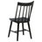 Breslin Solid Wood Dining Side Chair Black-815801471