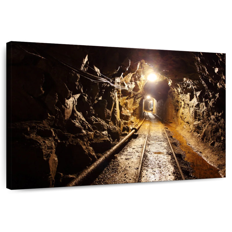 Lilie Mine Tunnel, 34" H x 51" W