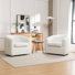 Odey Upholstered Swivel Barrel Chair