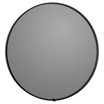 Avior Aluminum Round Mirror