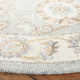 Desmondia Handmade Wool Aqua/Ivory Rug