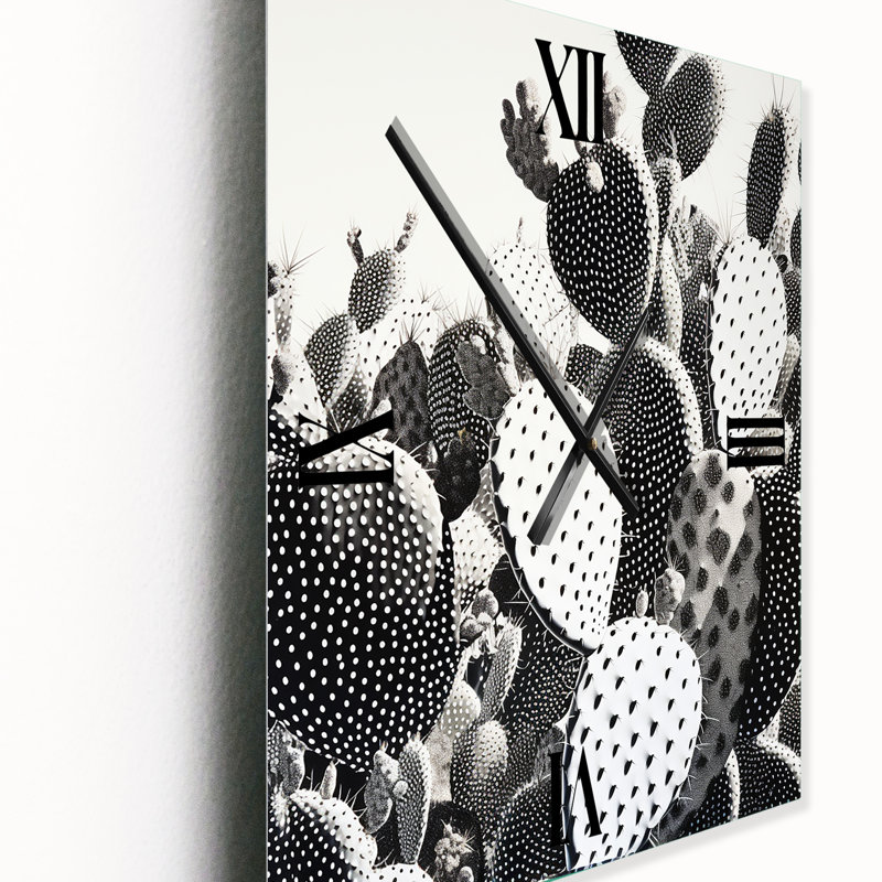 Horloge murale Cactus I, Grand