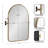 Elijah Metal Arched Pivot Mirror