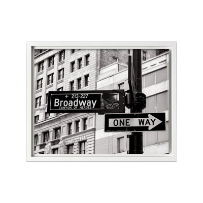 Plaque de rue Broadway