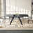 Homeira Extendable Metal Base Dining Table-942888328