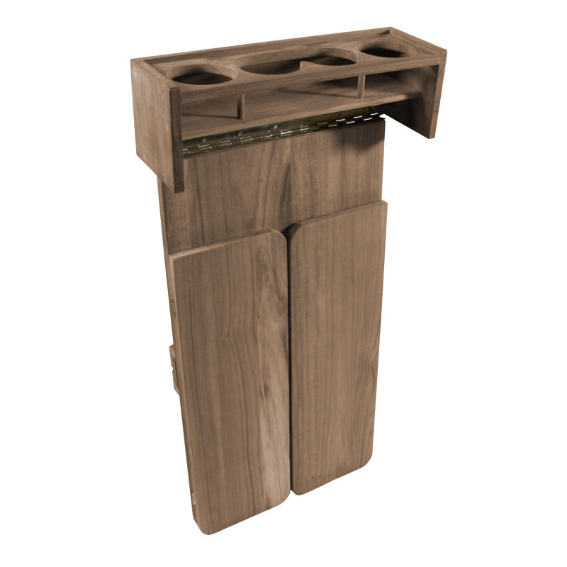 Table de balcon en bois massif