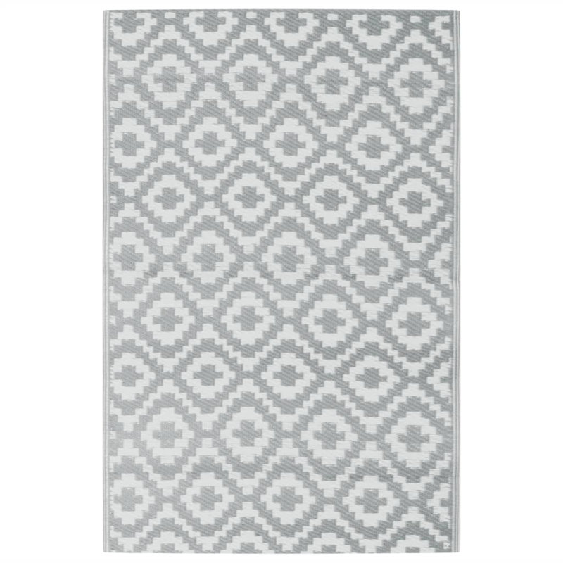 Outdoor Carpet ARAKIL Grey, Rectangle 190 x 290 cm