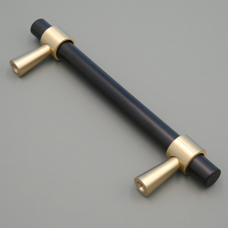 Bar/Handle Pull, Black, 8 7/8"