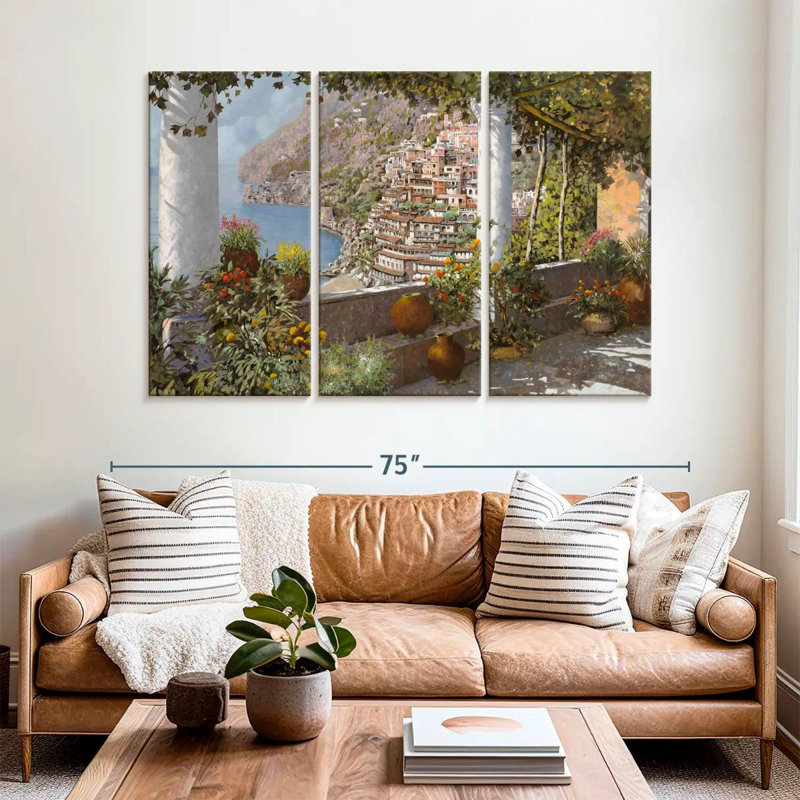 Sebbie La Terrazza A Positano, 42" H x 65" W