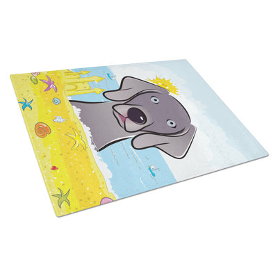 Planche à découper en verre trempé d’été caroline