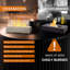 Cement Ethanol Tabletop Fireplace with Flame Guard