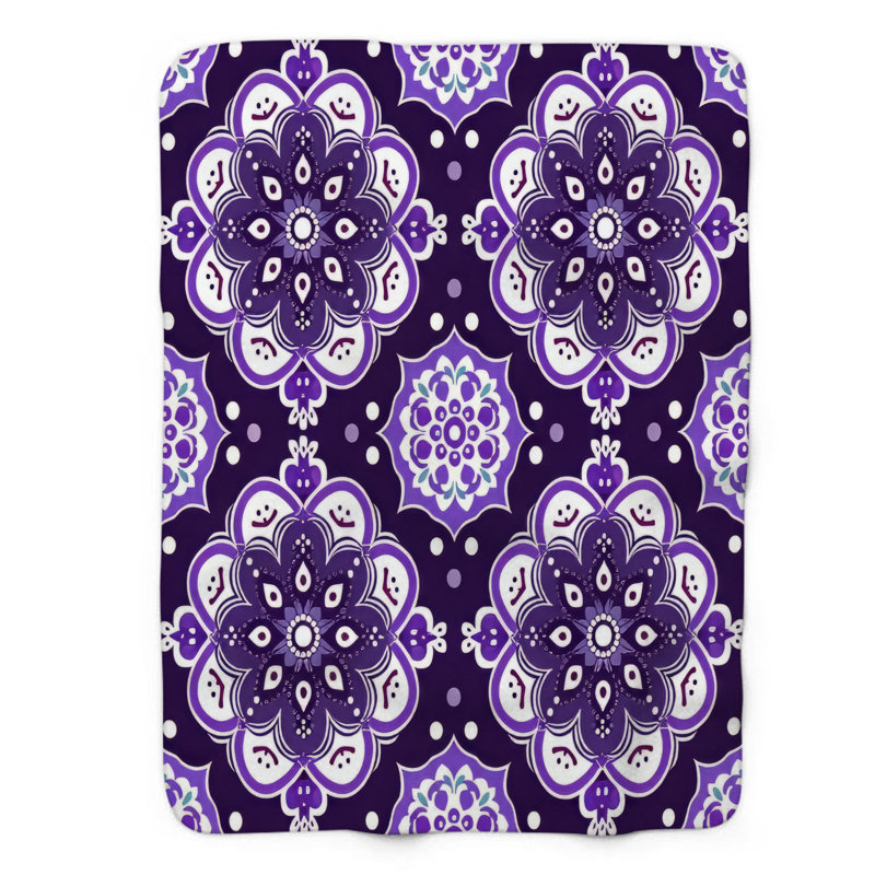 Boho Harmony - 1 Piece Premium Blanket, Twin