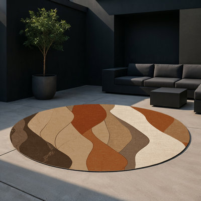 Tapis intérieur et extérieur Dawn's Edge