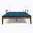 Double Chaise Lounge With Adjustable Sides And Quick-Drying Cushions For Outdoor Relaxation