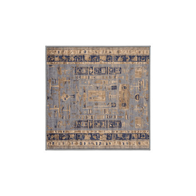 Tapis gris lavable à la machine