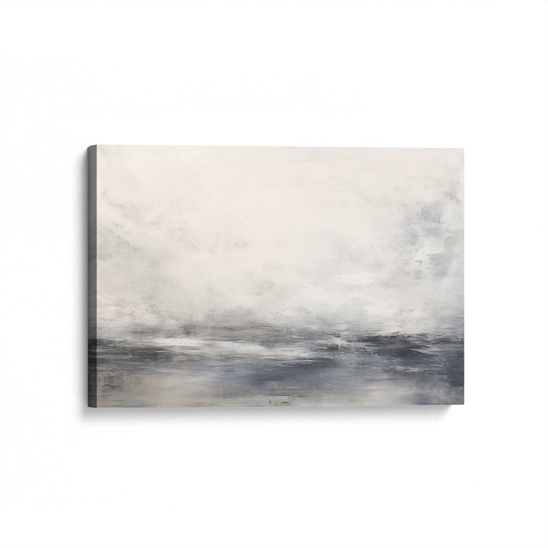 «Wistful Tides I», reproduction sur toile dans un cadre noir, 8 po x 12 po, H 12 po x l 18 po x P 1,25 po, Toile tendue