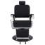 Fauteuil de coiffeur hydraulique robuste, fauteuil de salon inclinable