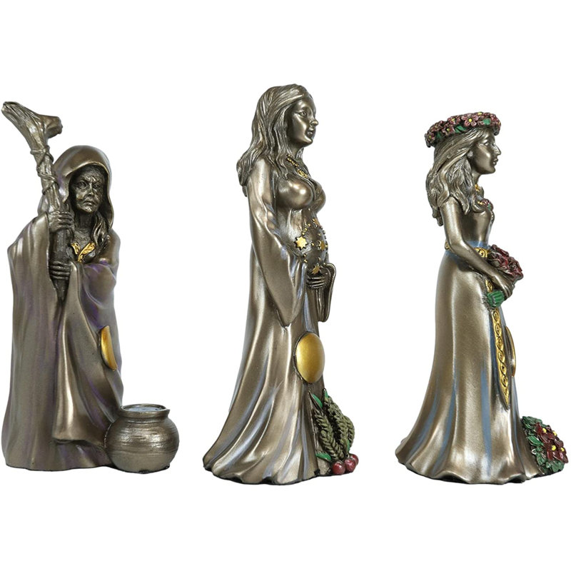 Ensemble de 3 figurines Annabela Celtic Sacred Cycle