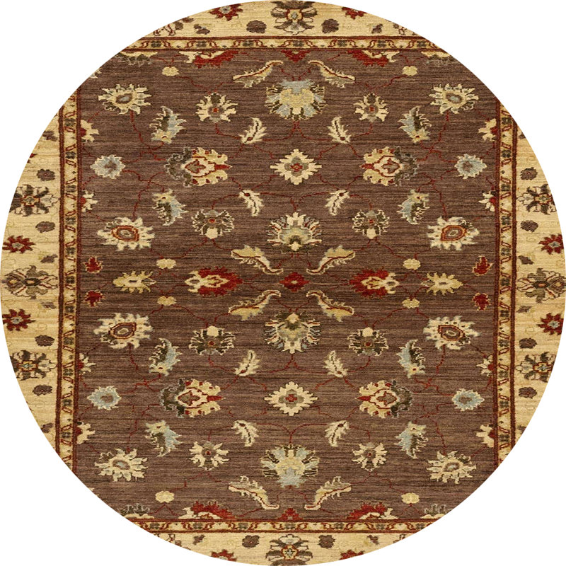 Tapis abstrait 3001, Rond 4 pi