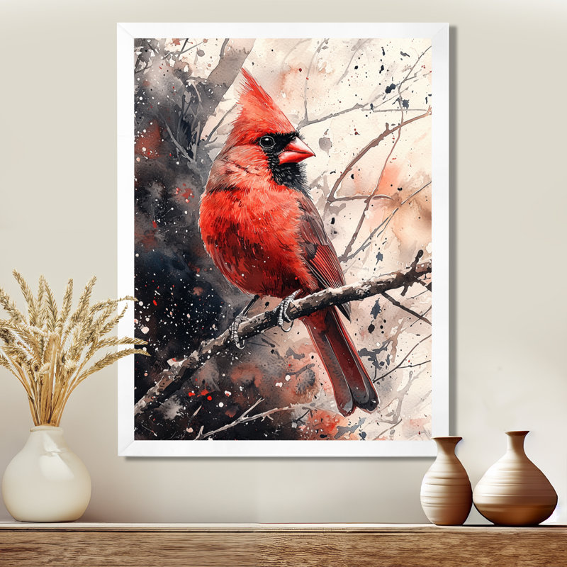 Krupp - Animals Wall Art Prints, H 32 po x l 16 po, Reproduction encadrée d'une seule photo, Blanc
