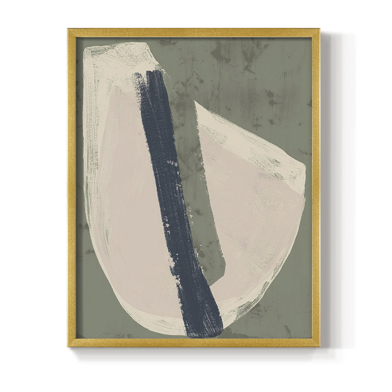 Papier découpé encadré IV - Bois massif, H 10 po x l 8 po