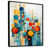 Black Floater Framed
