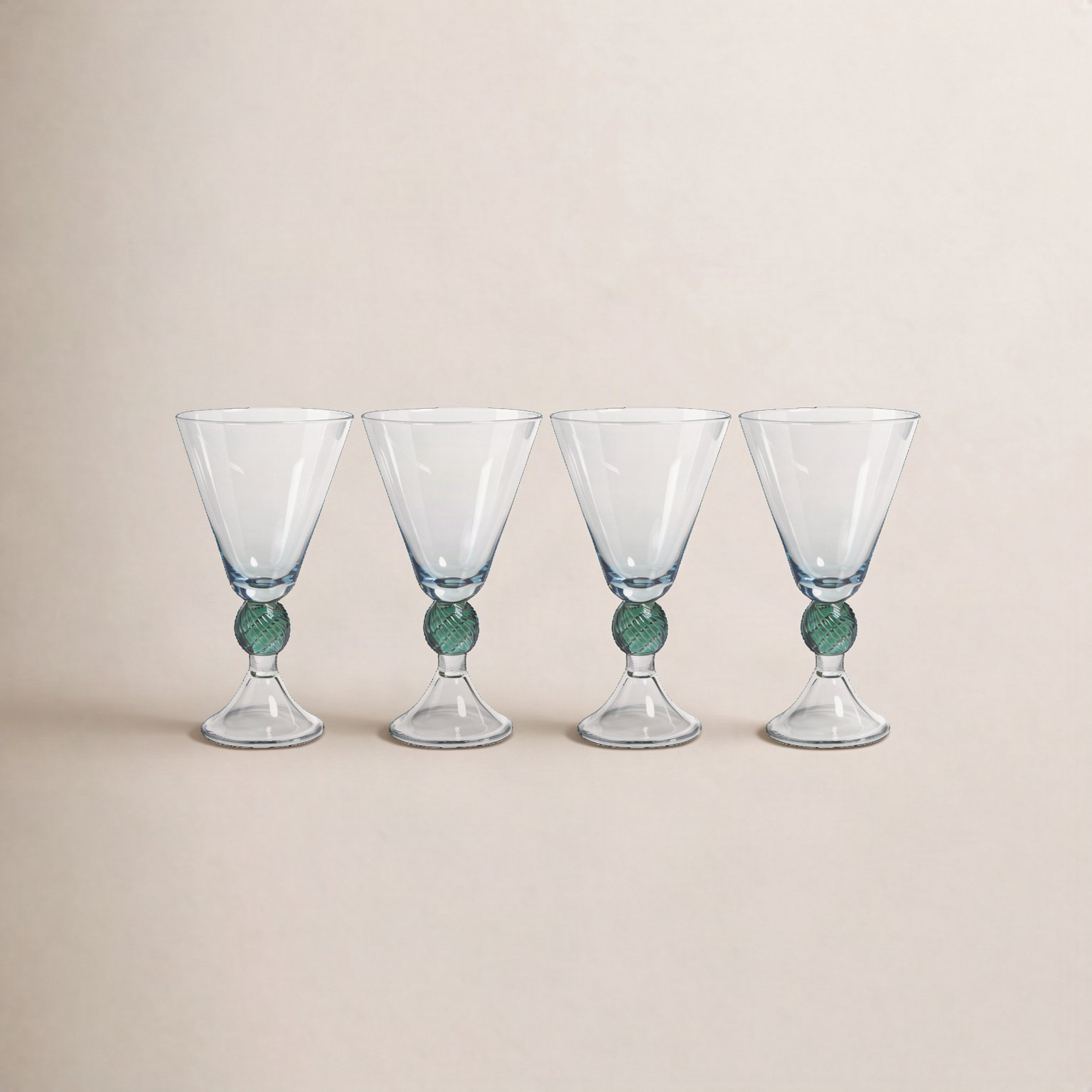 Colmar Wine Glass, Blue