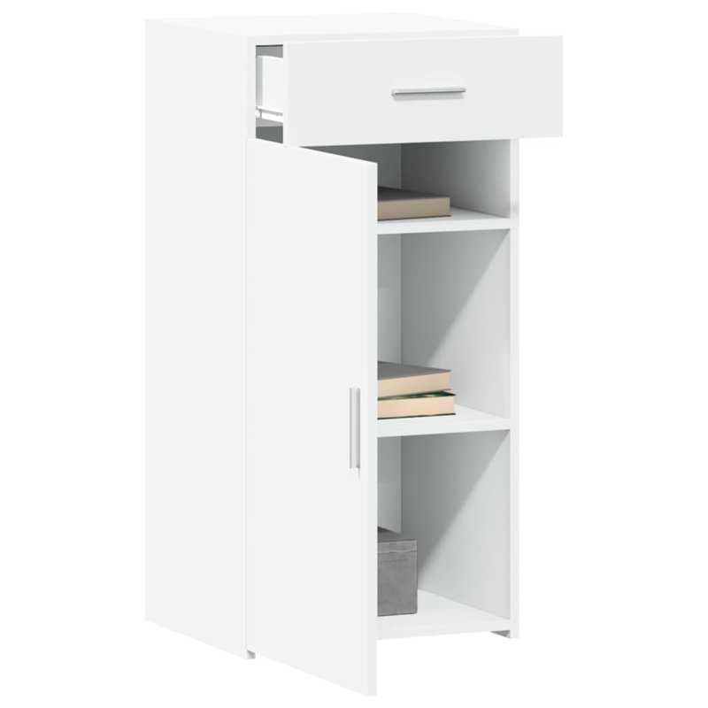 Neelum Sideboard, White, 93cm H x 45cm W x 41cm D