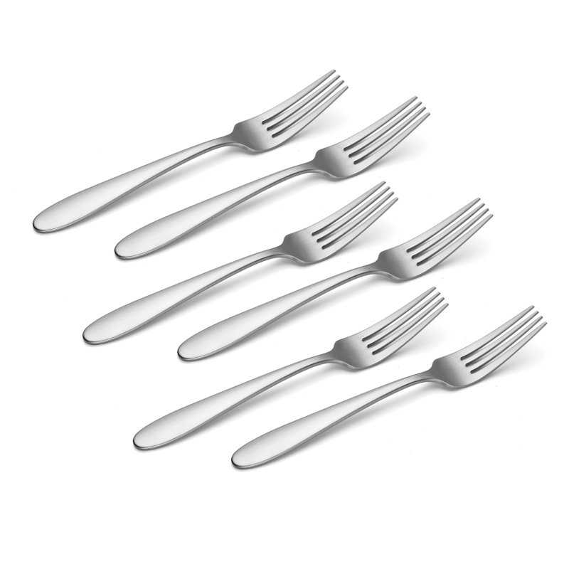 Vale Stainless Steel 6-Piece Dinner Fork Set