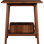 Walnut Grove Solid Wood End Table
