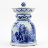 Handmade Porcelain China Ginger Jar