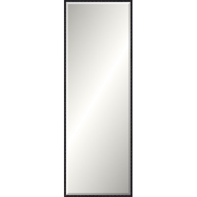 Antique Black Wave Signature Mirror