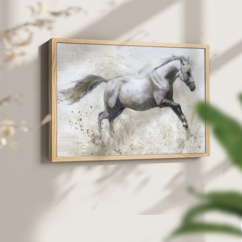 Galop - impression encadrée - réarmable, Naturel, H 11 po x l 14 po