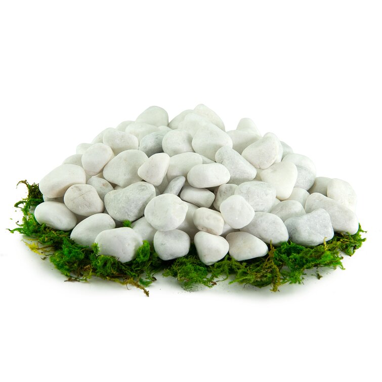 Natural Garden Porcelain White Landscaping Rocks