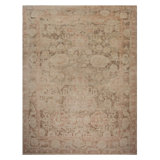 Brown Transitional Silk Rug - 12' x 15'