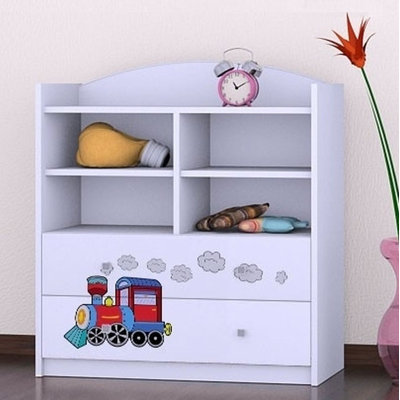 Cassandra 96cm H X 86cm W Transportation Kids Cube