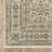 Graicyn Global Traditonal Ivory/ Teal Area Rug-1457254950